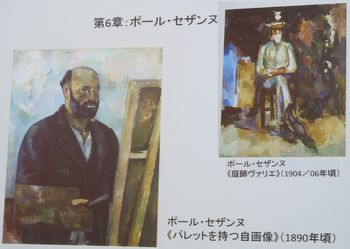 ポール・セザンヌ《パレットを持つ自画像》